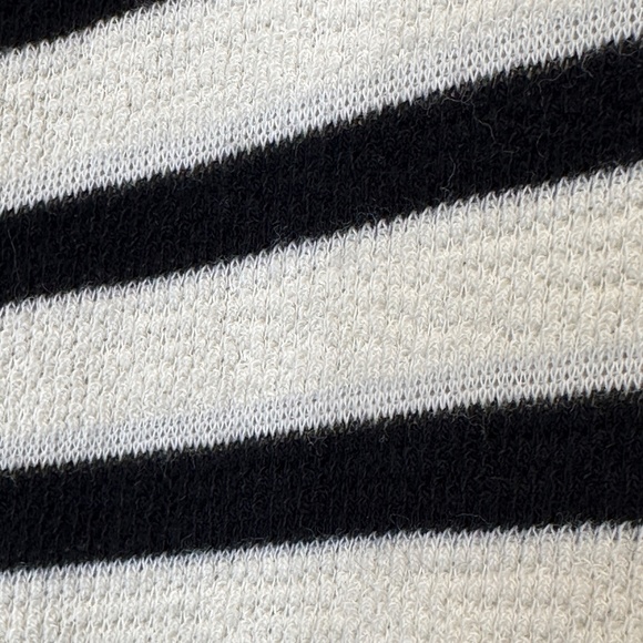 Madewell | Striped Bell Sleeve Textured Knit Comfy Top Shirt Blouse - Picture 9 of 15